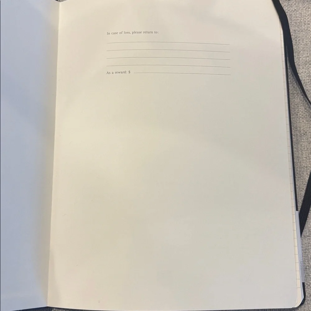 Moleskine elegant black